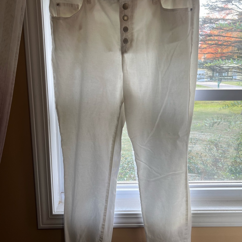 White Skinny Pants
